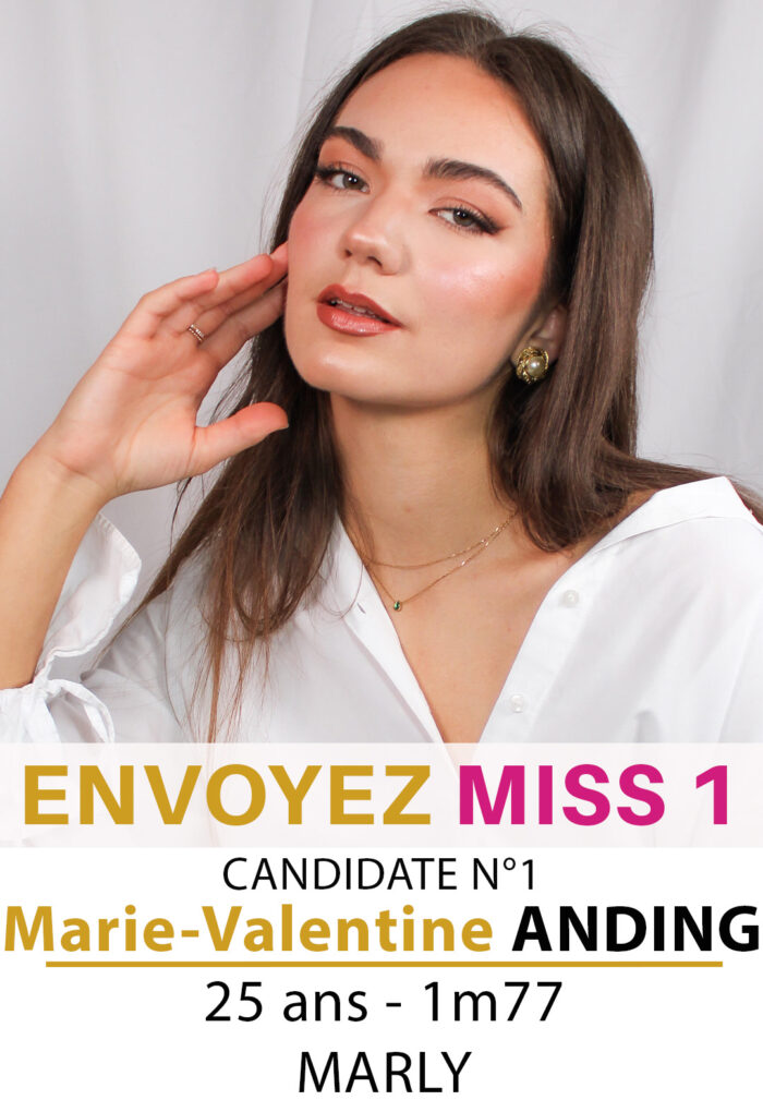 election miss lorraine miss hayange Candidate SMS Marie Valentine ANDING
