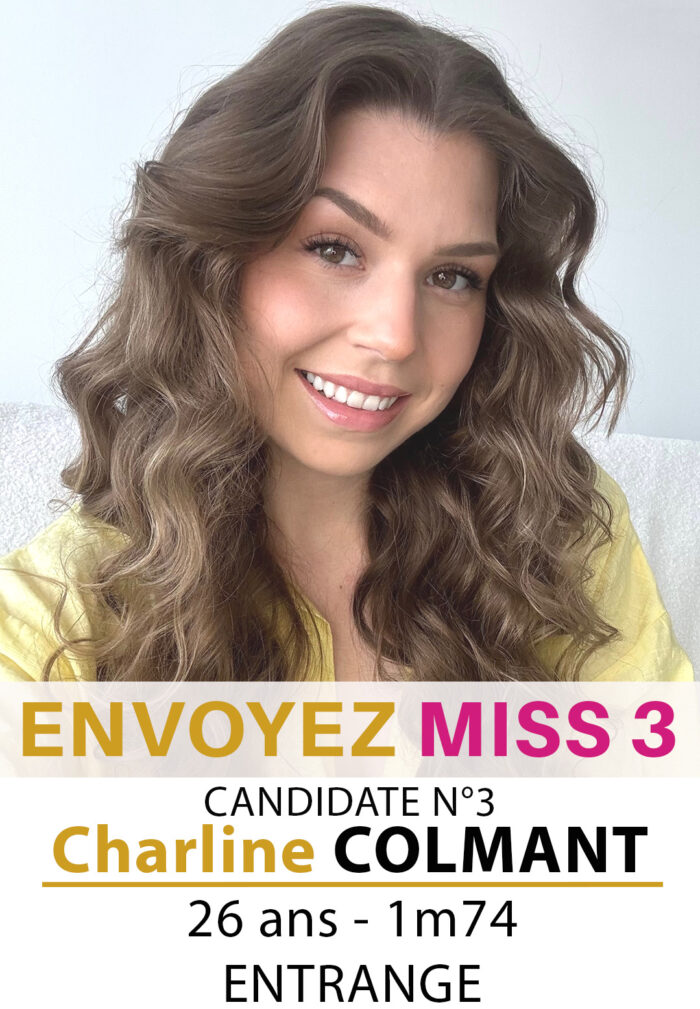election miss lorraine miss hayange Candidate SMS Charline COLMANT