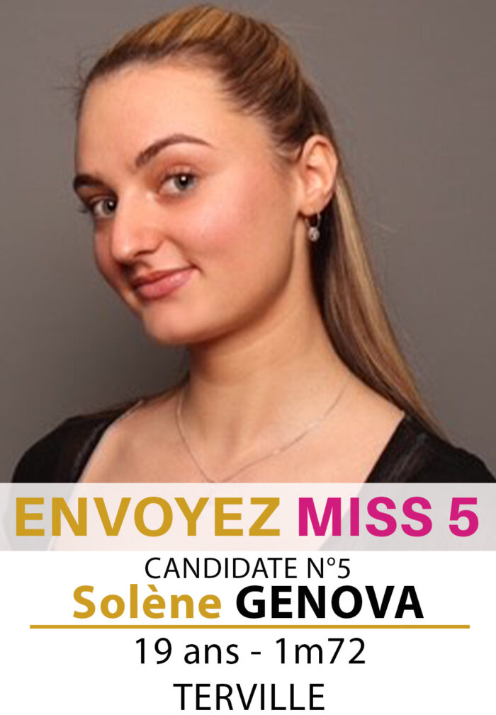 election miss lorraine miss hayange Candidate SMS Solène GENOVA