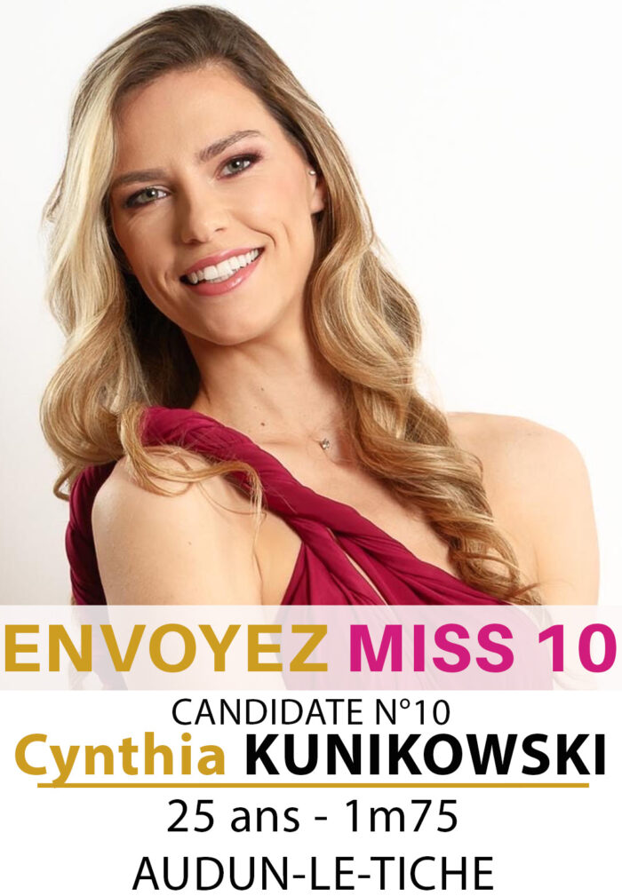 election miss lorraine miss hayange Candidate SMS Cynthia KUNIKOWSKI