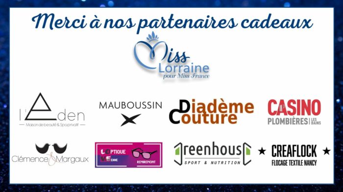 election miss lorraine miss lorraine Partenaires cadeaux