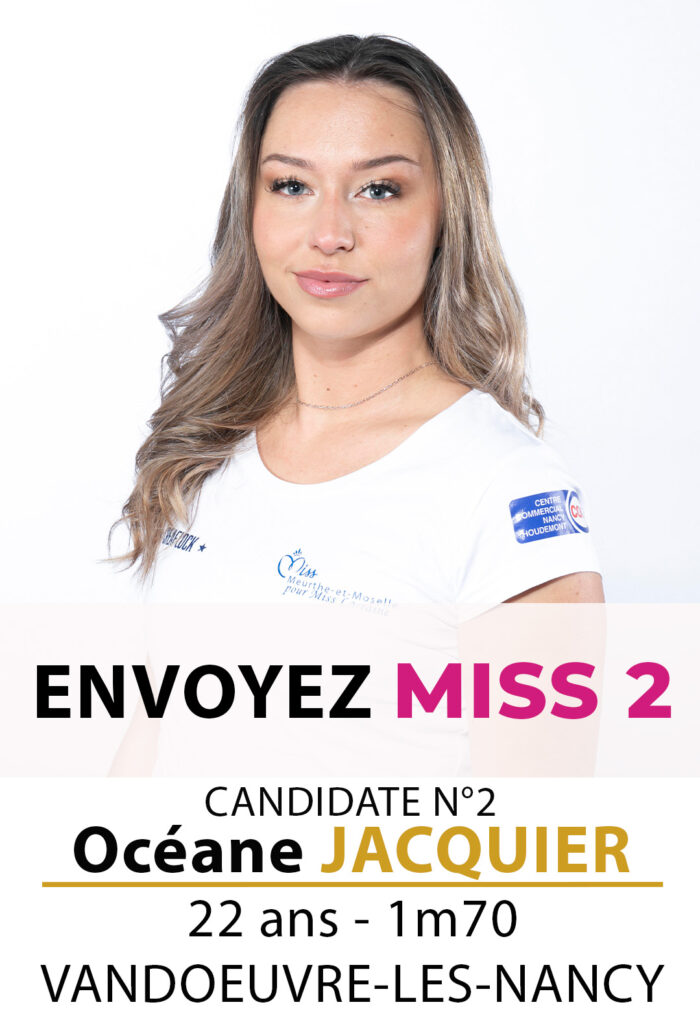 election miss lorraine miss meurhe et moselle N° Océane JACQUIER