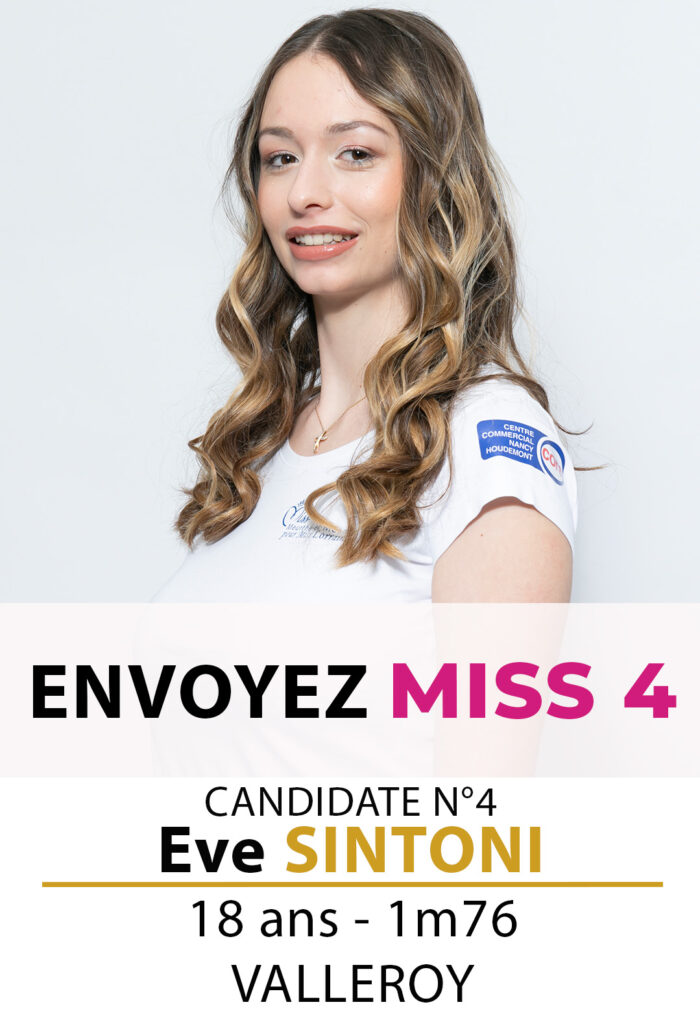 election miss lorraine miss meurhe et moselle N° Eve SINTONI