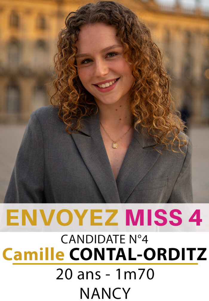 election miss lorraine miss meurthe et moselle Candidate SMS Camille CONTAL ORDITZ