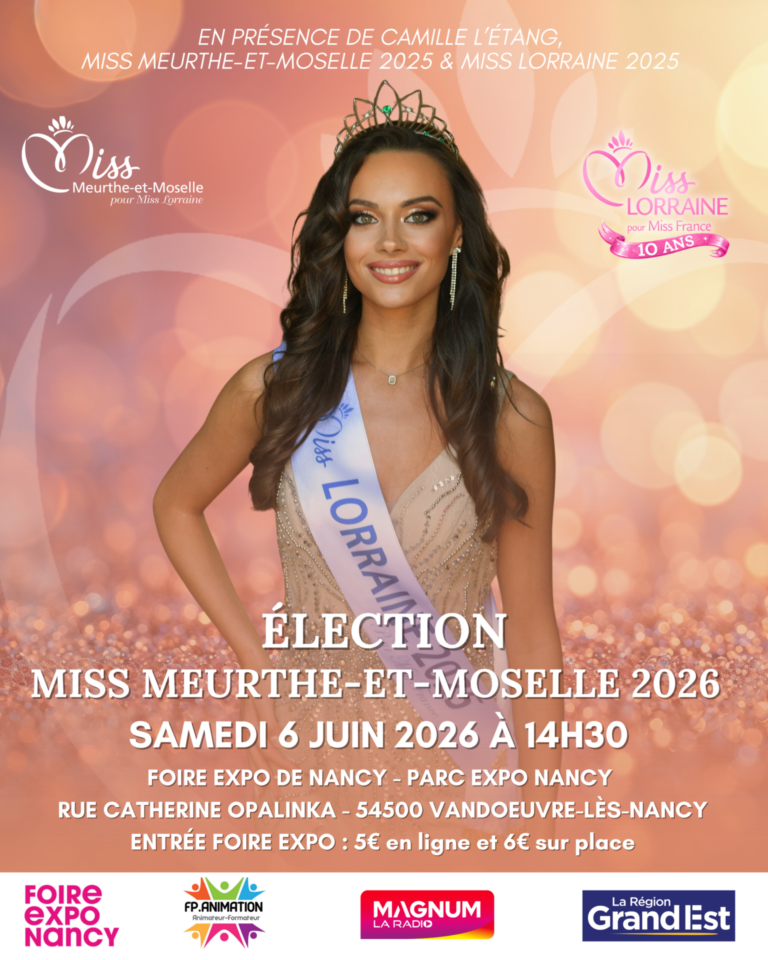 election miss lorraine miss meurthe et moselle Affiche Miss M&M insta et facebook