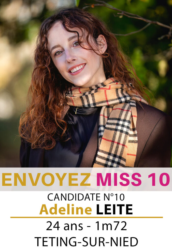 election miss lorraine miss moselle Candidate N° internet Adeline LEITE