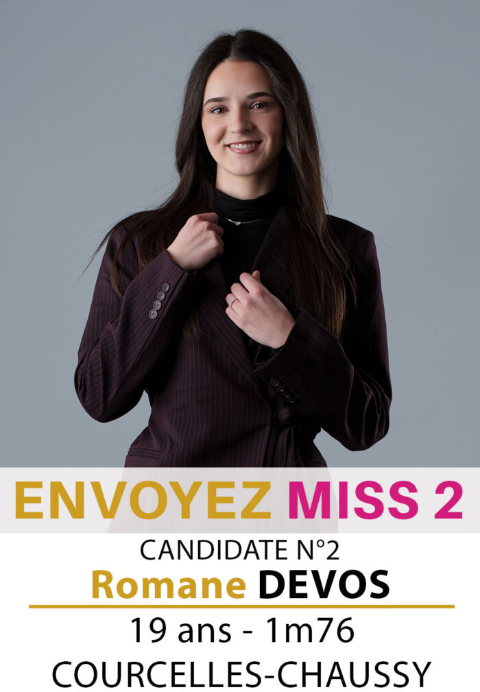 election miss lorraine miss moselle Candidate N° internet Romane DEVOS