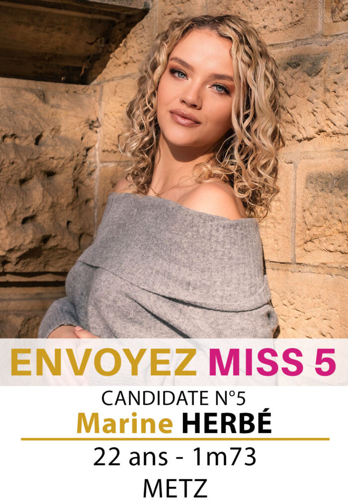 election miss lorraine miss moselle Candidate N° internet Marine HERBÉ